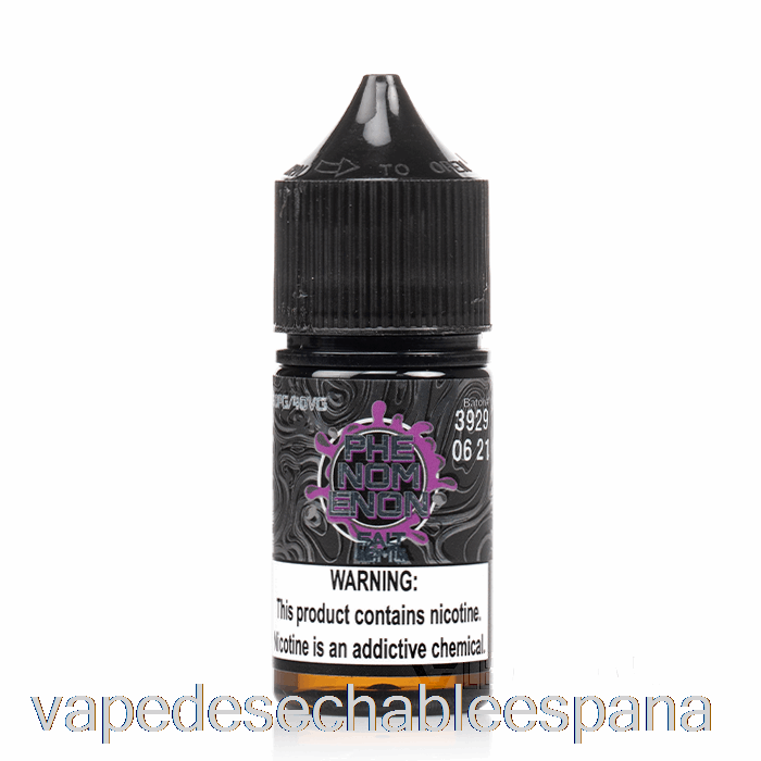 Vape Desechable España Fenómeno Sal - Nomenon E-líquidos - 30ml 48mg